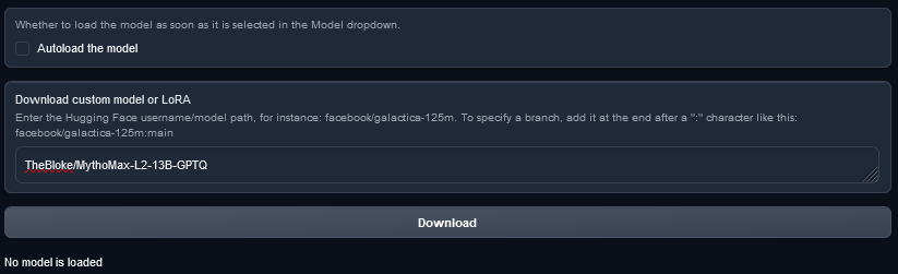 How to download models