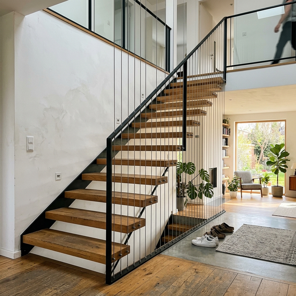 Invisible Grill for Stairs