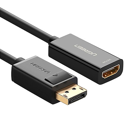 Cáp chuyển đổi Displayport to HDMI hỗ trợ 4Kx2K chính hãng Ugreen 40363 cao cấp