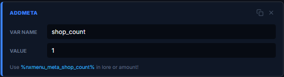 Add Meta Block