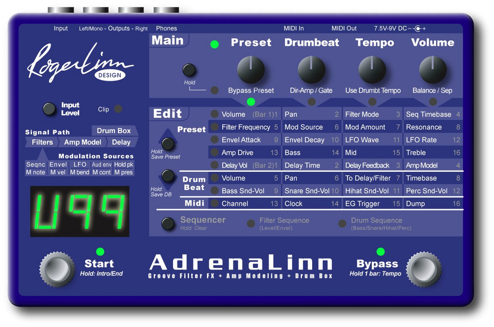 Linn AdrennaLinn 1 Processed Drum Samples