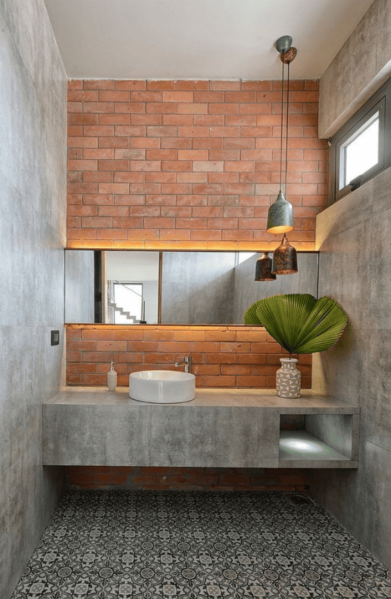 Multi-Blend Red specimen wall — best premium natural building materials in Bengaluru