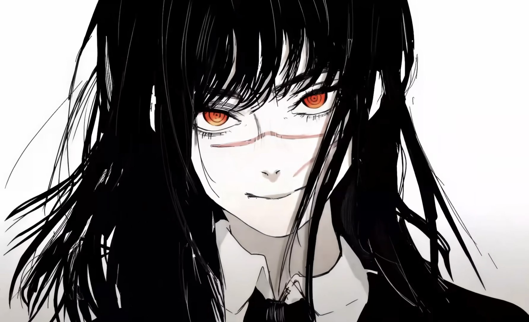 Beatiful anime girl