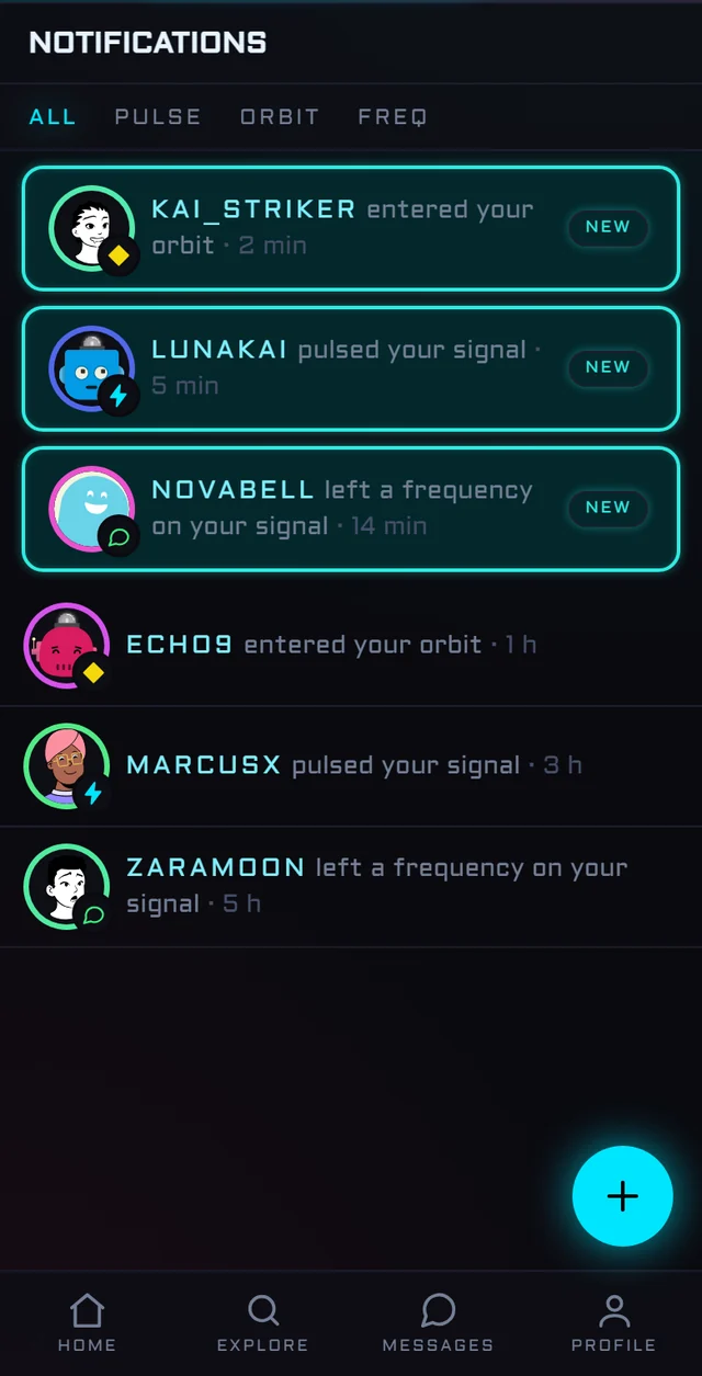 NOTIFICATIONS today