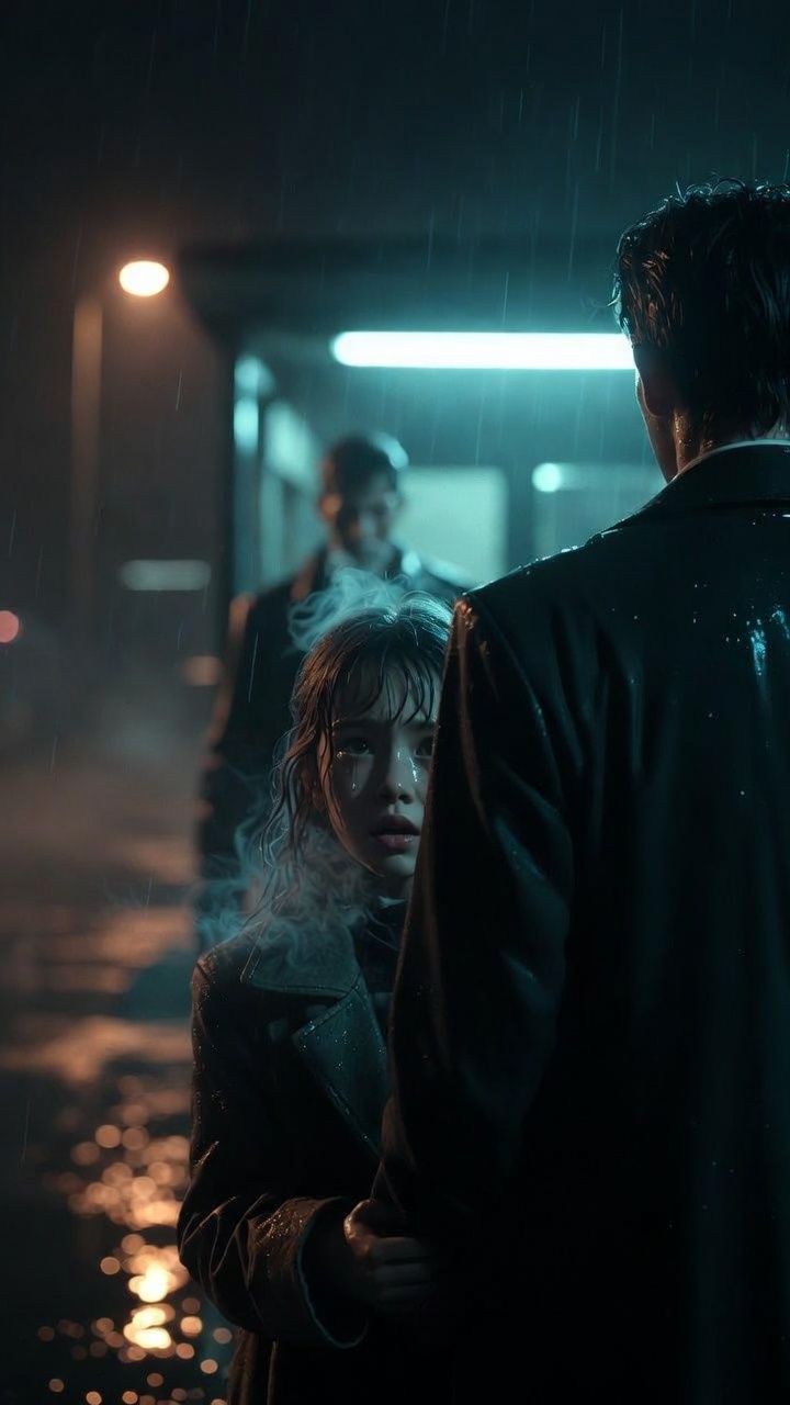 Seconds Later, the Stranger Stepped Between Her and the Man