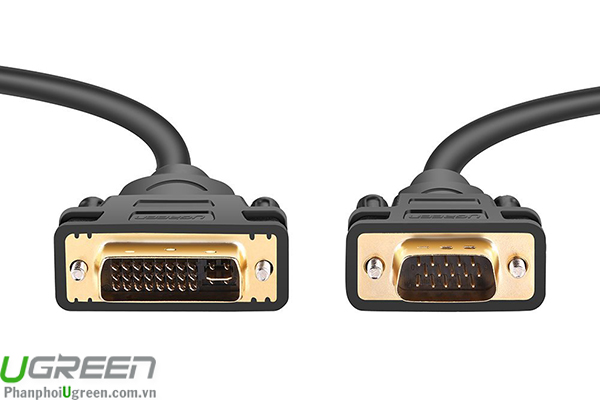 Cáp chuyển đổi DVI 24+5 sang VGA dài 3m Ugreen 11618
