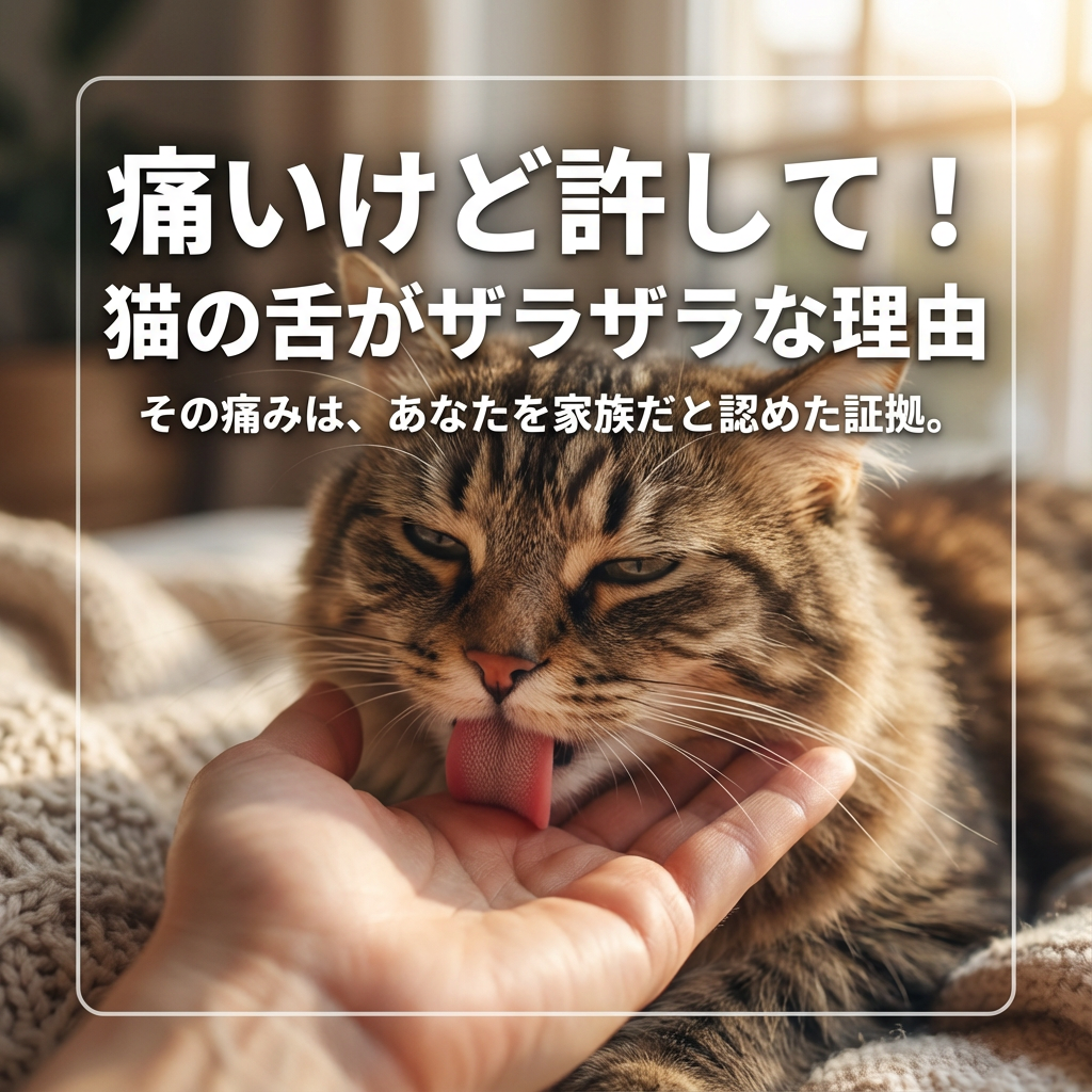 猫の舌ザラザラは愛の証!その秘密を徹底解説 - Image 1