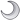 waxing crescent icon