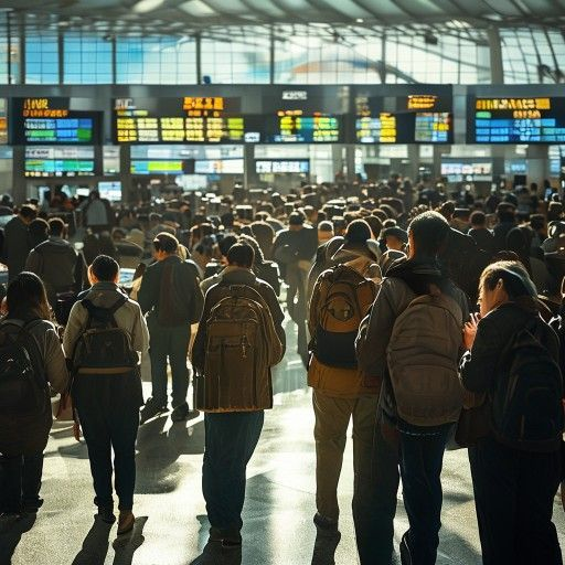 Typhoon Disrupts Air Travel and Rail Services Typhoon Disrupts Air Travel and Rail Services