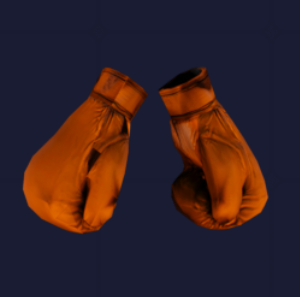 Orange Boxing Gloves