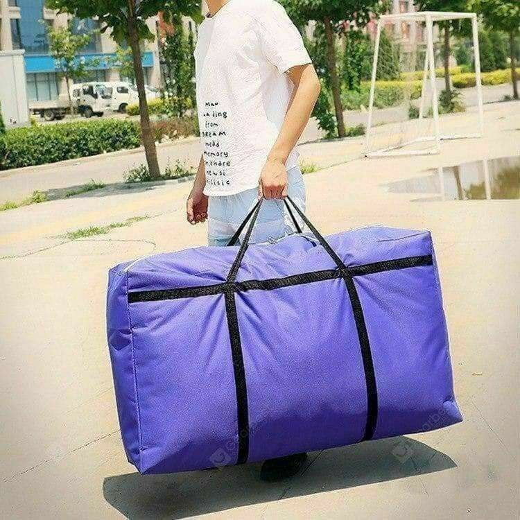 شنطة يد جلد وتربروف كاجوال وسفر واسعة