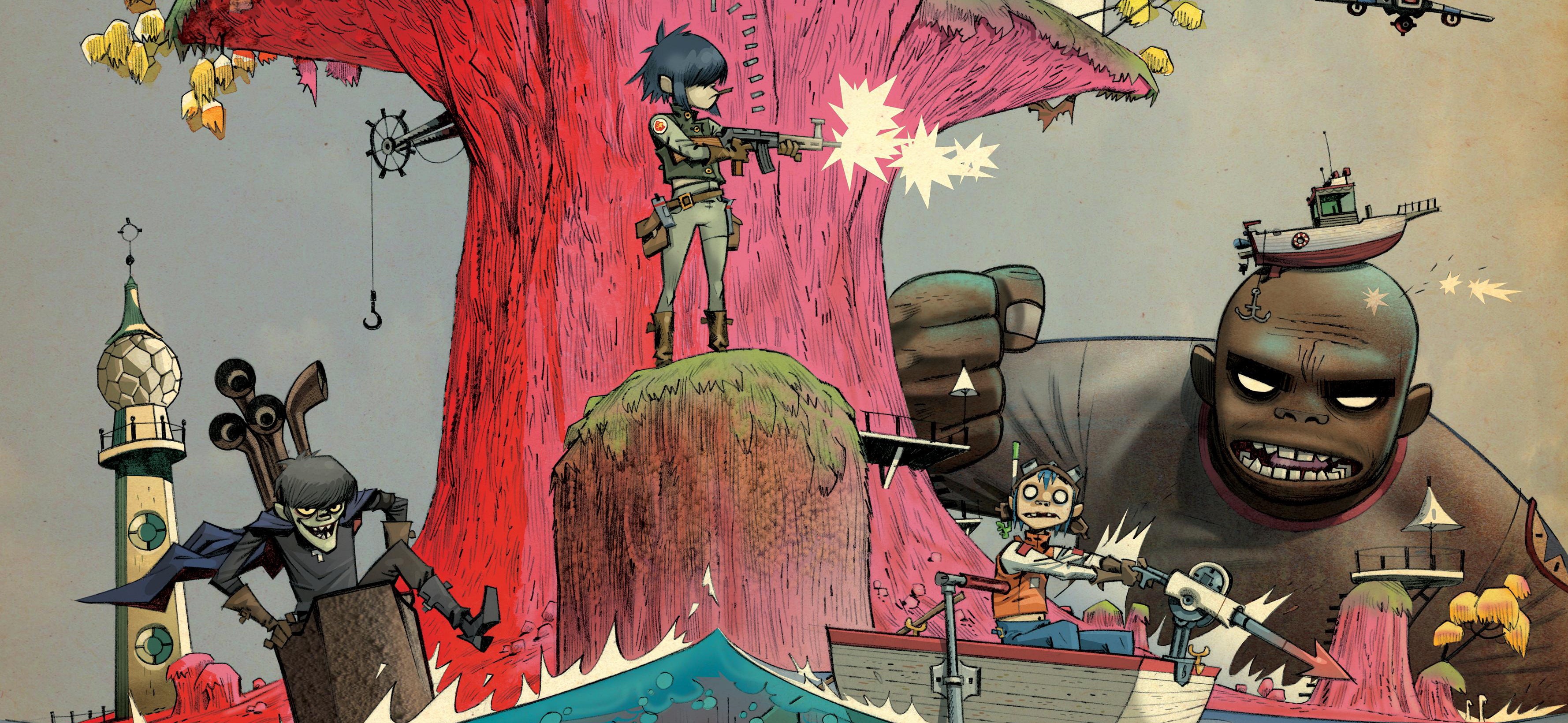 Cover art for Plastic Beach