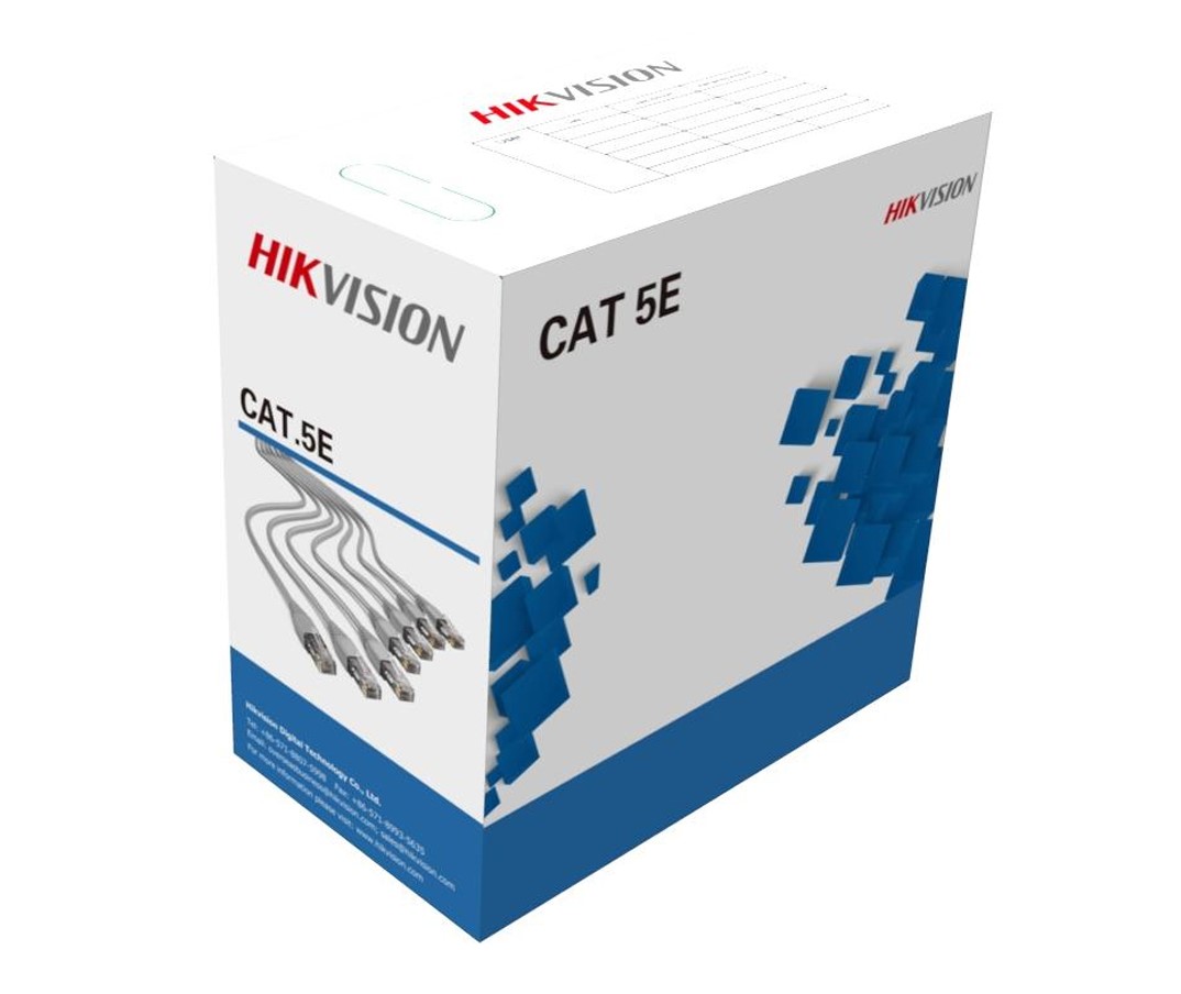 Cáp mạng chuyên dụng CAT5 Hikvision DS-1LN5E-E/E