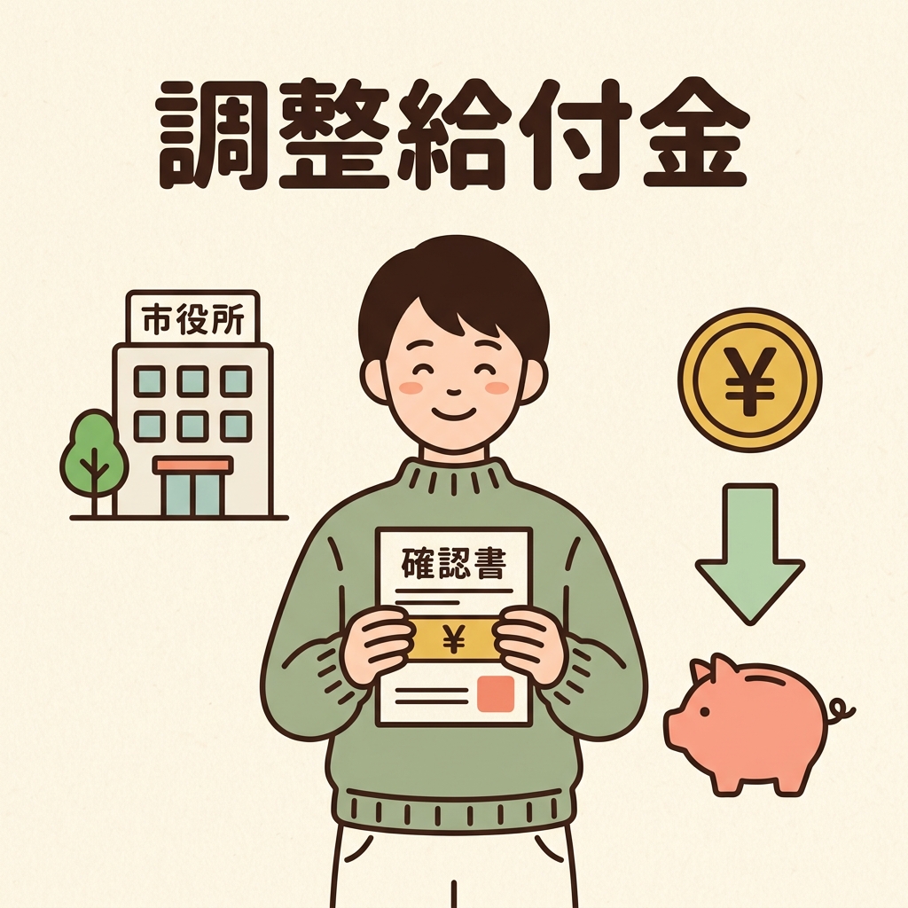 調整給付金の支給対象と確認書手続きガイド