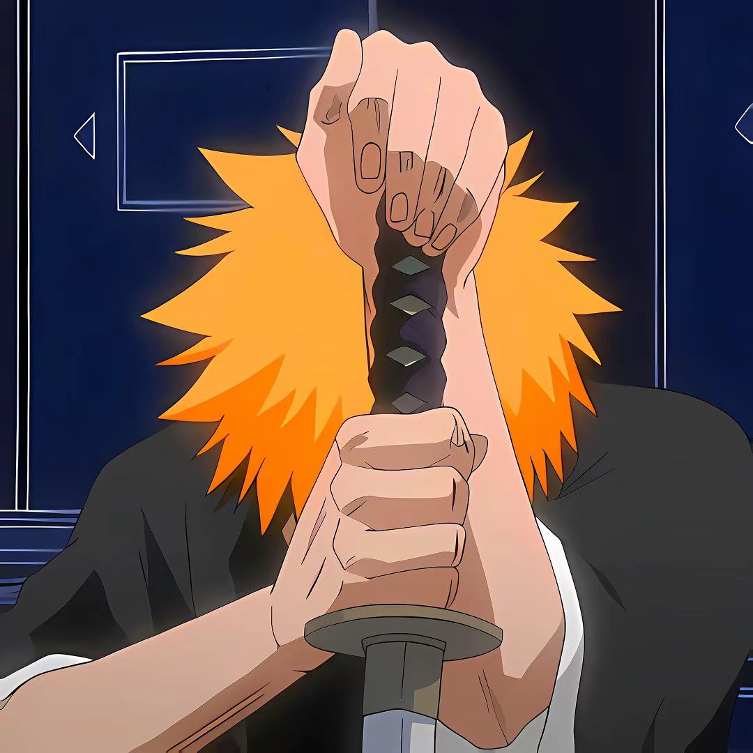 Anime boy ichigo bleach