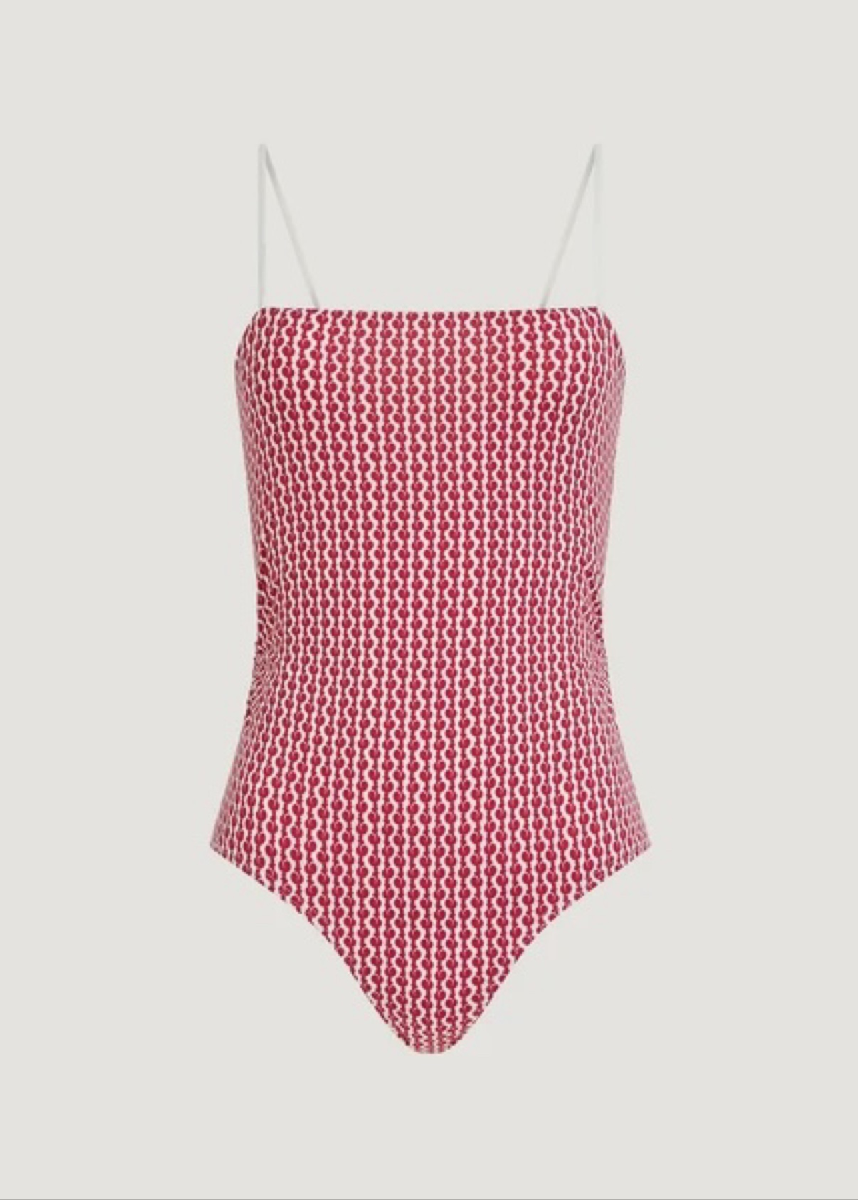 Red Stefano Jiji one-piece swimsuit, Rouje