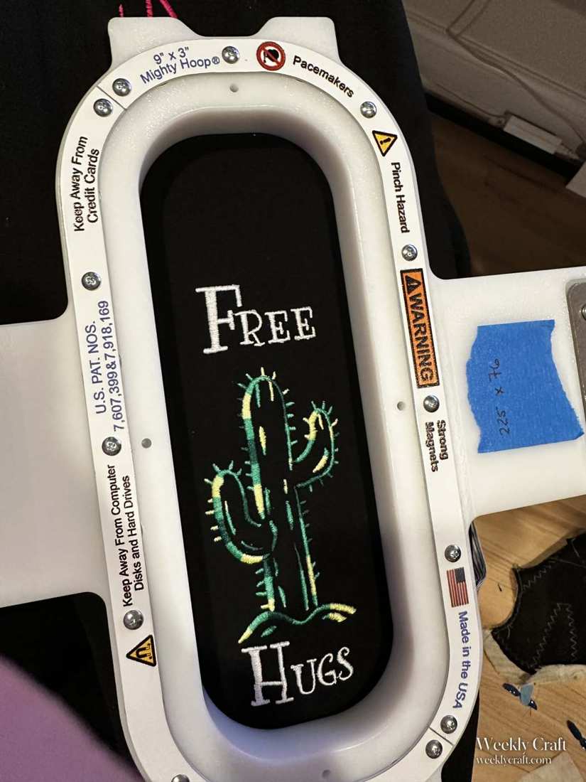Free Hugs cactus jacket