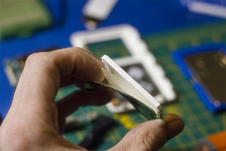 iPod 4th Gen Blacklight Colour Mod