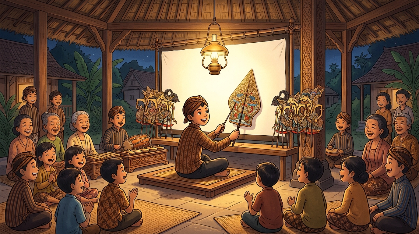Cahaya Pelita di Ujung Lorong Wayang