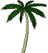a cgi gif of a dancing palm tree