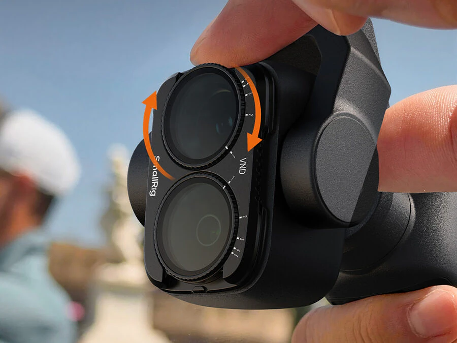 SmallRig Split Filter Kits cho DJI Osmo Pocket 4P: Thiết kế kép - Hình 3