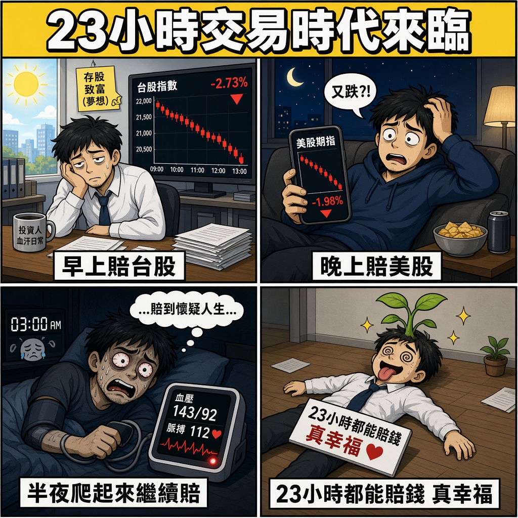 [新聞] 美股23小時交易新制即將上路 五大券商搶Q - 股票 - PTT.BEST 批踢踢爆文 2