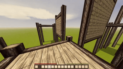 Wall kick climb up