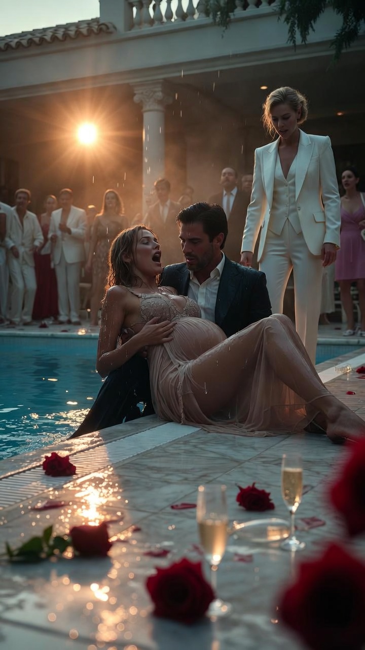 WOMAN SHOVED A PREGNANT WIFE AT A LUXURY VILLA PARTY… THEN HER FAMILY EMPIRE COLLAPSED
