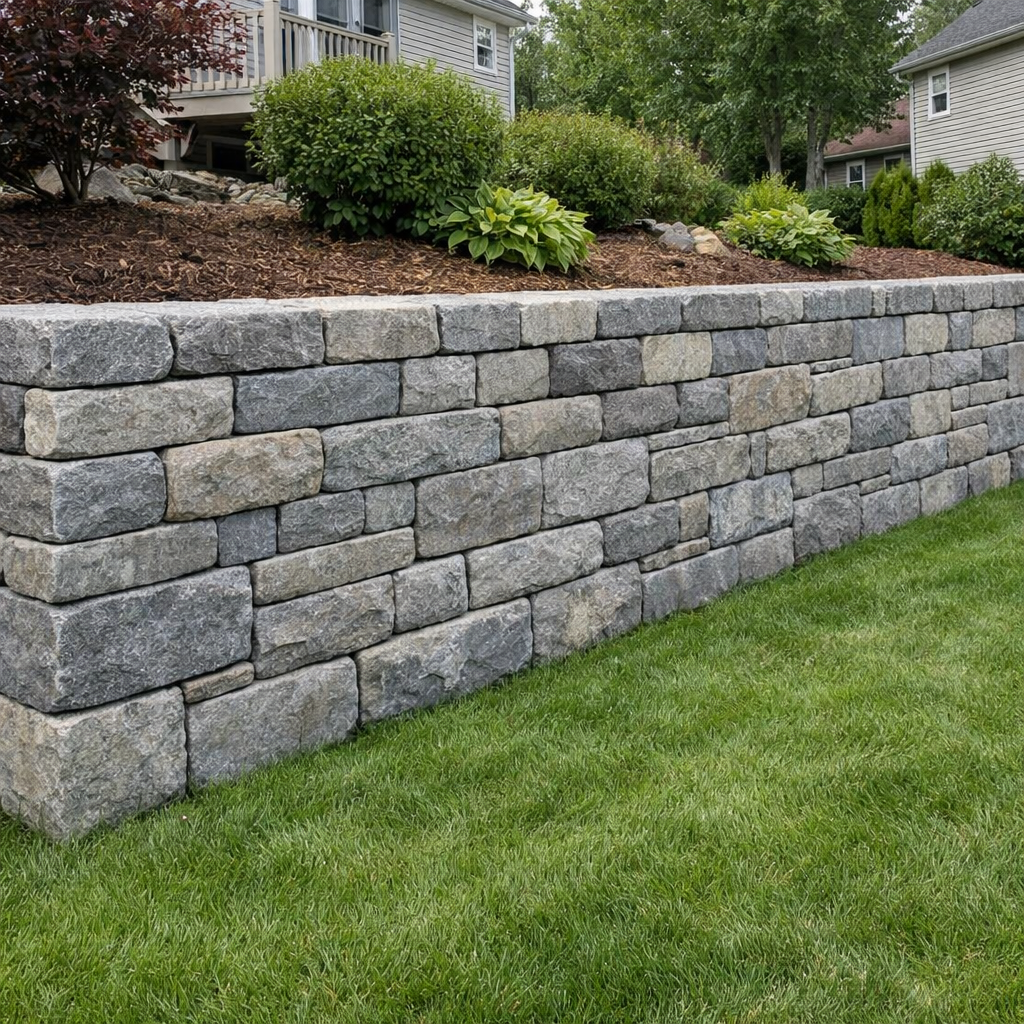 Réparation muret pierre