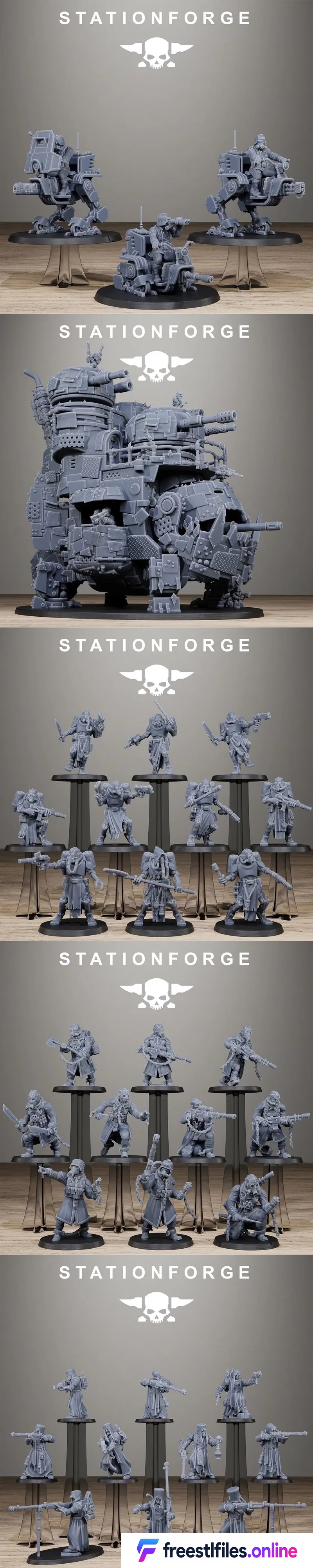 Station Forge August 2026 STL Render