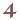 number 4 pixel