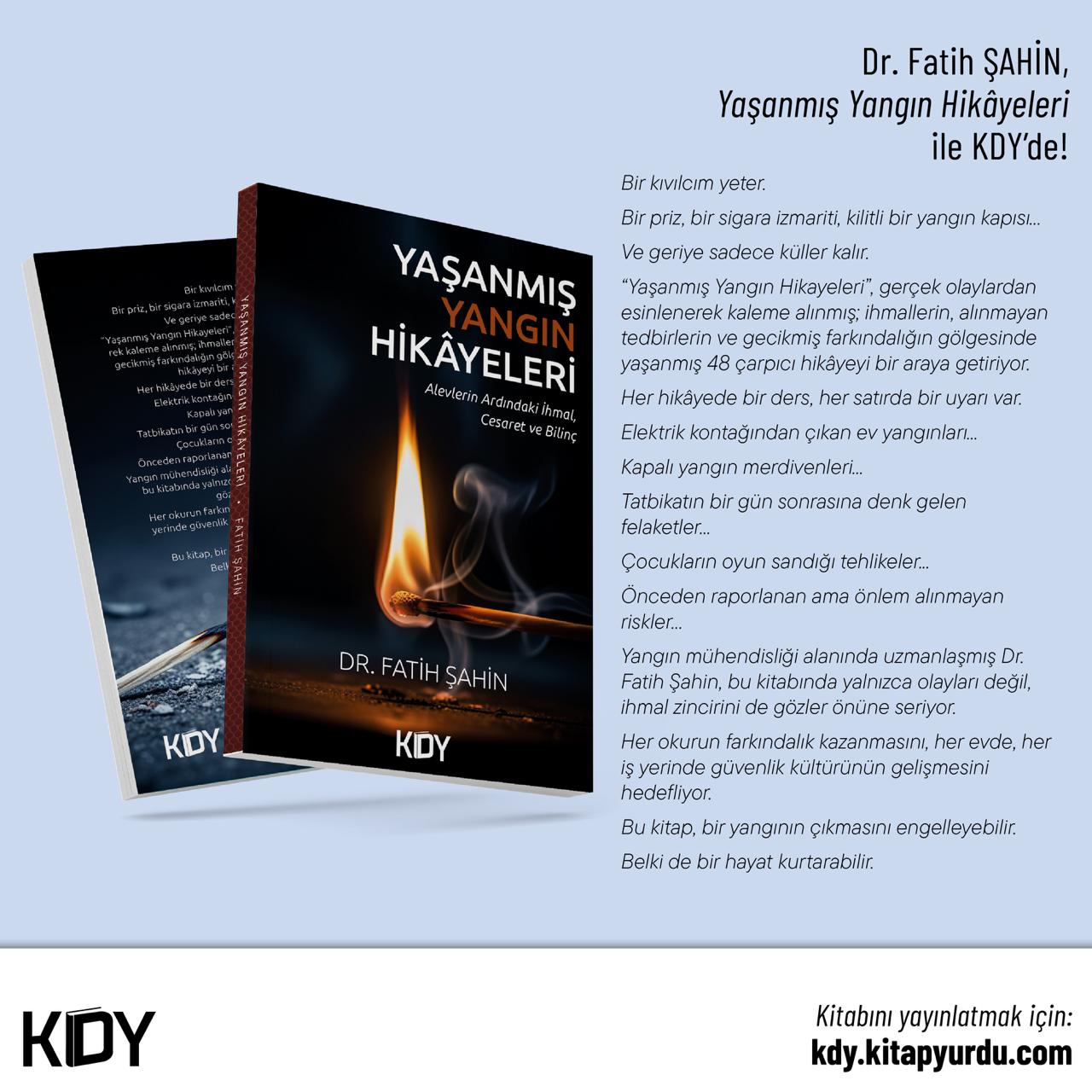 Yaşanmış Yangın Hikâyeleri kapak