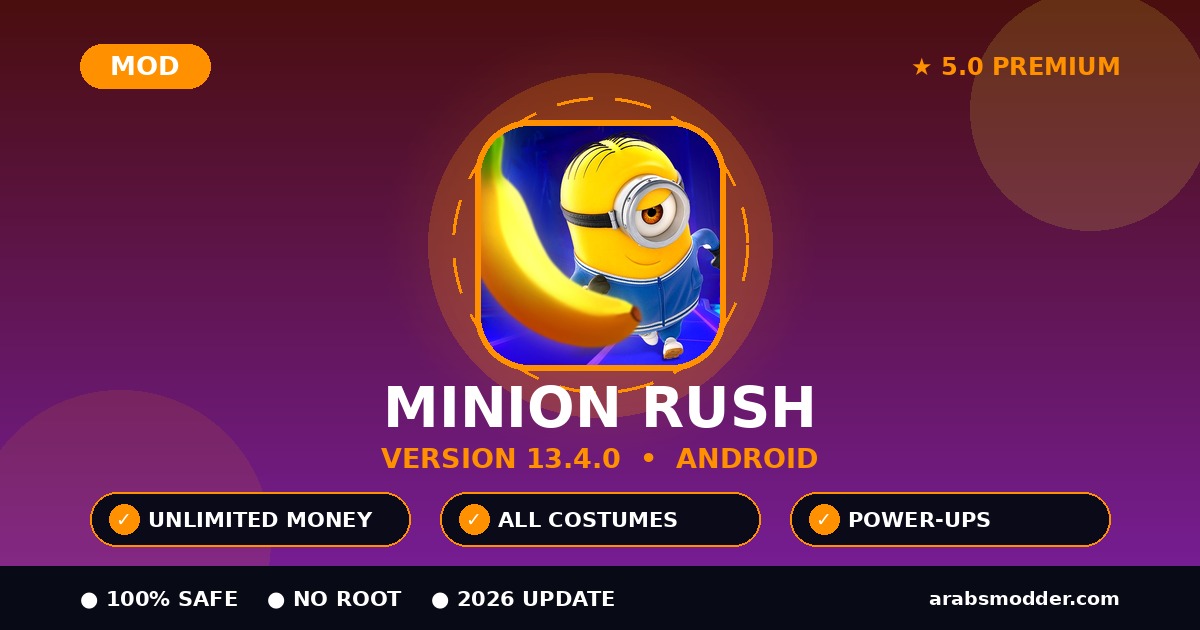 Minion Rush MOD v13.4.0 — cover