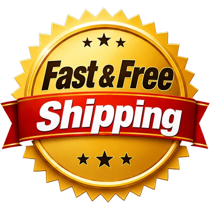 Fast and Free Shipping
