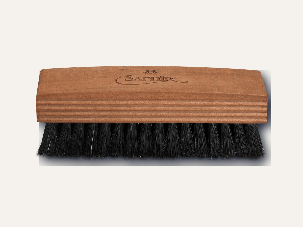 Black Saphir polishing brush