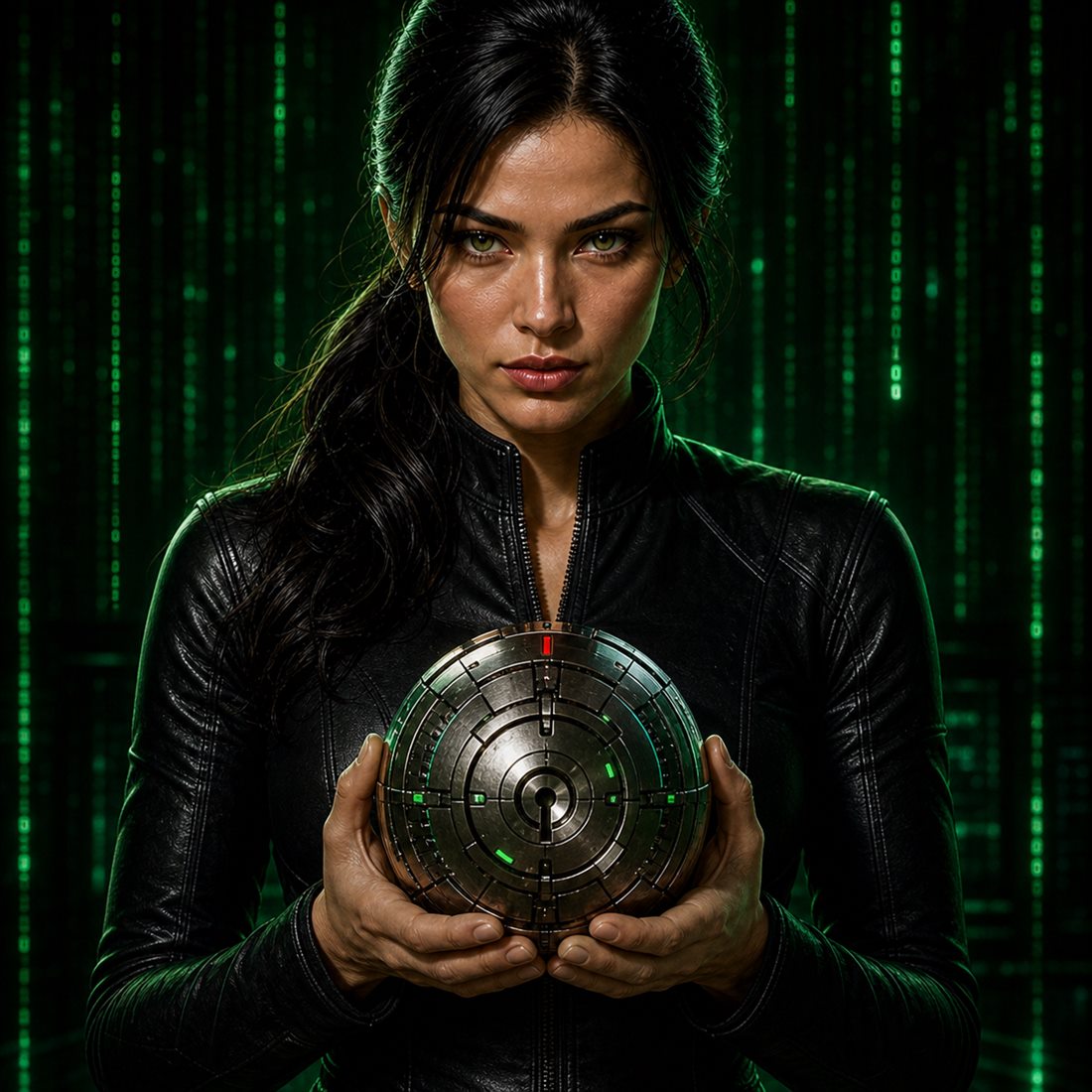 Cipher holding the Code vault lock