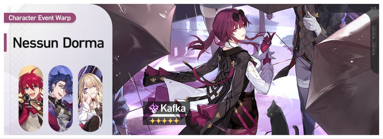 Honkai: Star Rail 1.2 banners to feature Kafka, Blade, and Luka