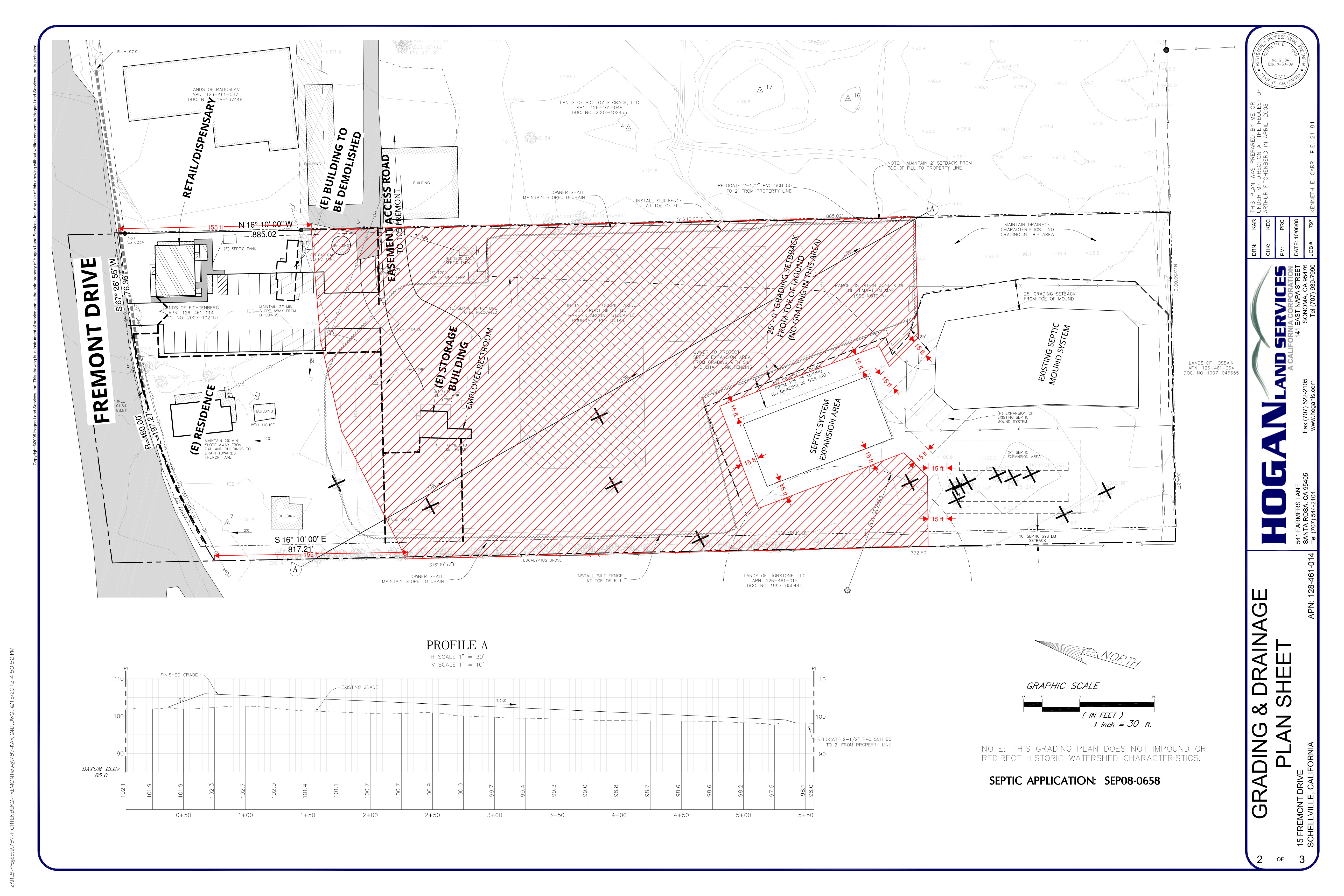 15 Fremont Drive - Development Site Plan