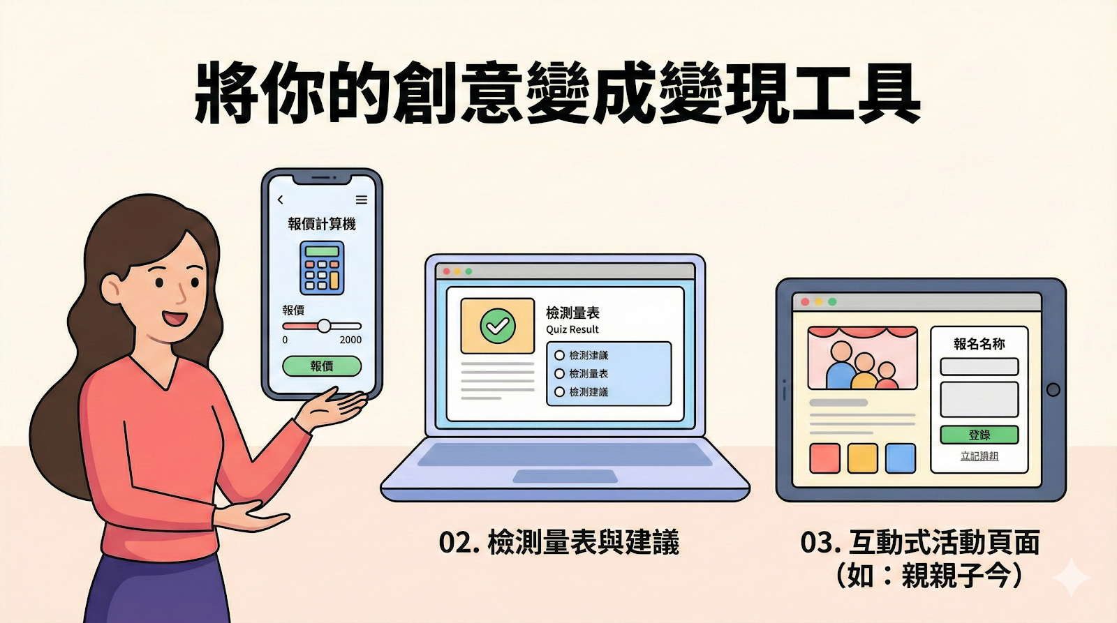 課堂實作與講師教學