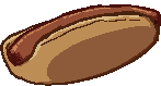 plain hotdog