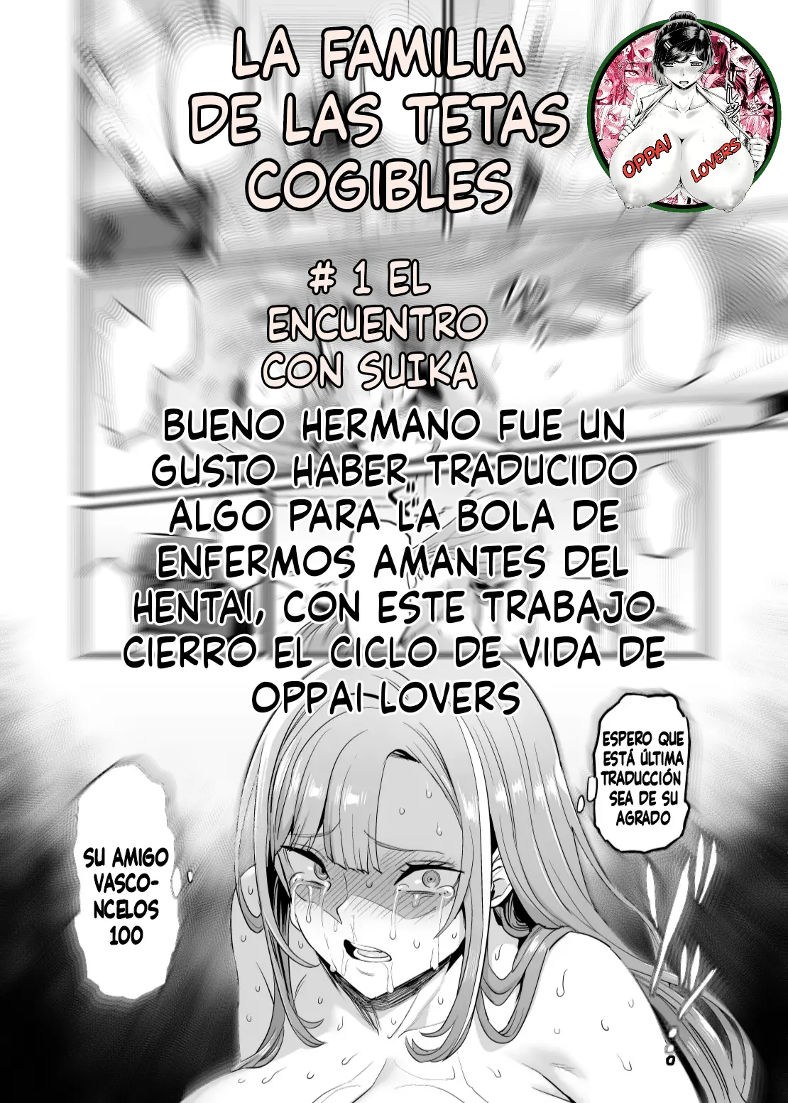 Paihame Kazoku #1 Suika Kaikou _ La familia de las tetas cojibles #1 el encuentro con siuka 40