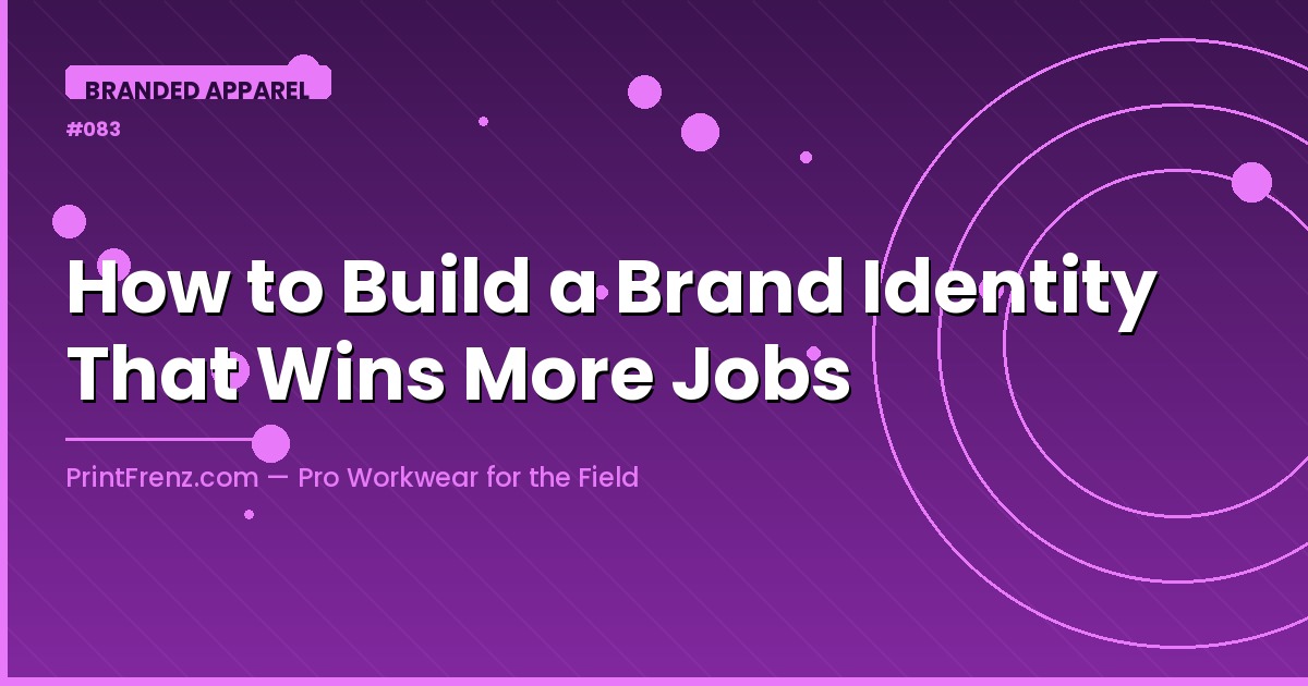 How to Build a Brand Identity That Wins More Jobs
