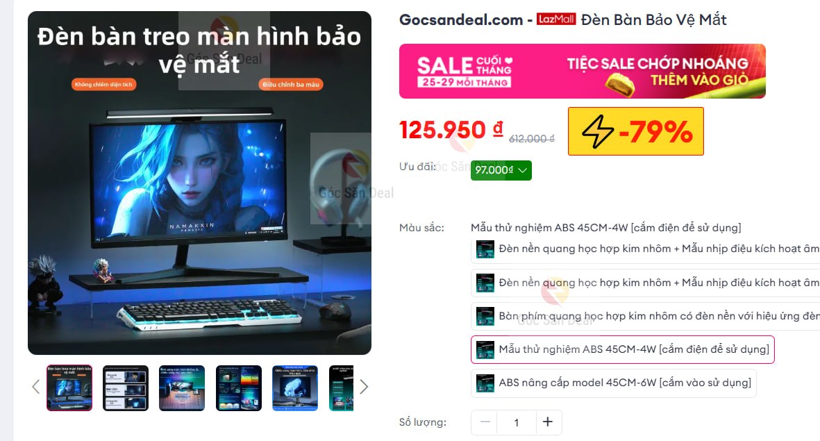 Đèn Bàn Bảo Vệ Mắt