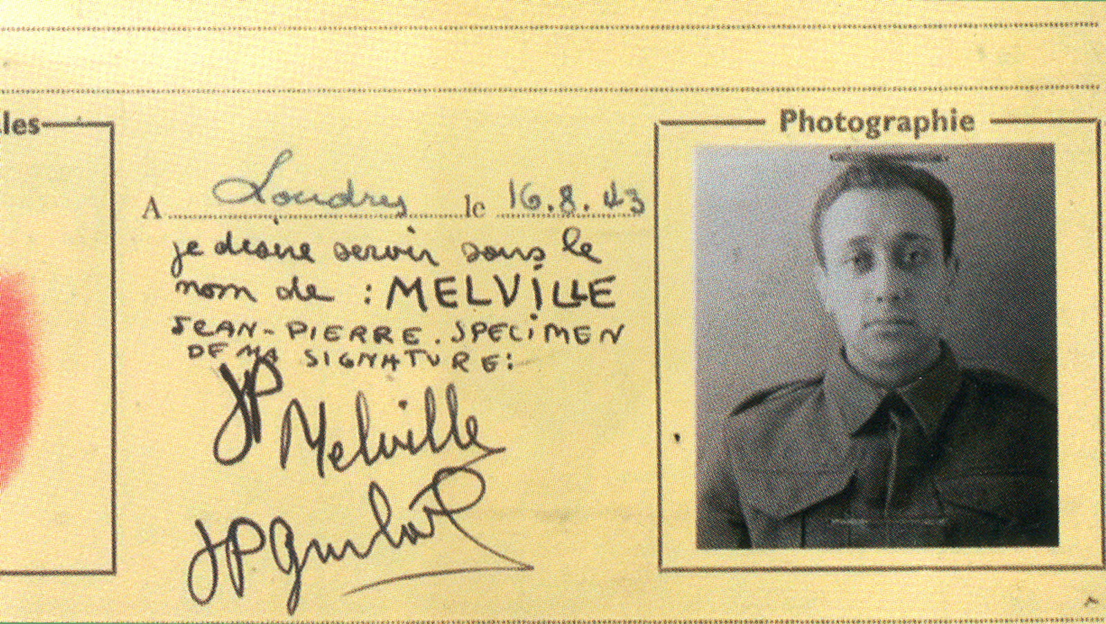 Carte d'identité