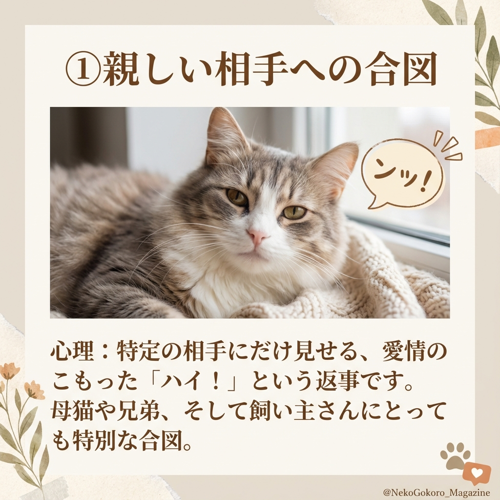 猫が短く鳴く理由:特別な挨拶の秘密を解き明かす - Image 3