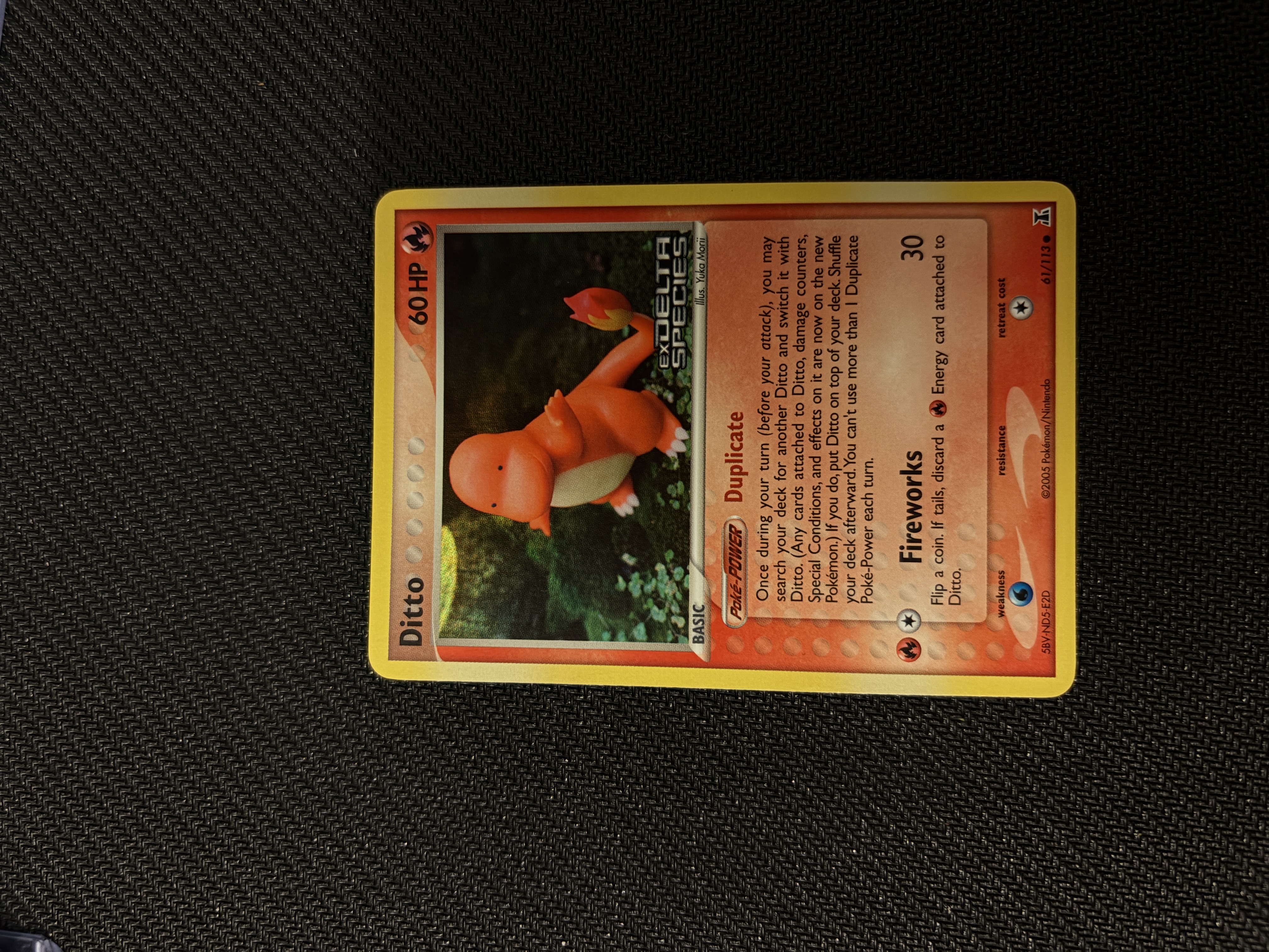 Ditto #61 Stamped from EX Delta Species