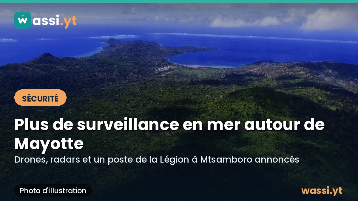 Mayotte : plus de moyens militaires annoncés pour surveiller les côtes
