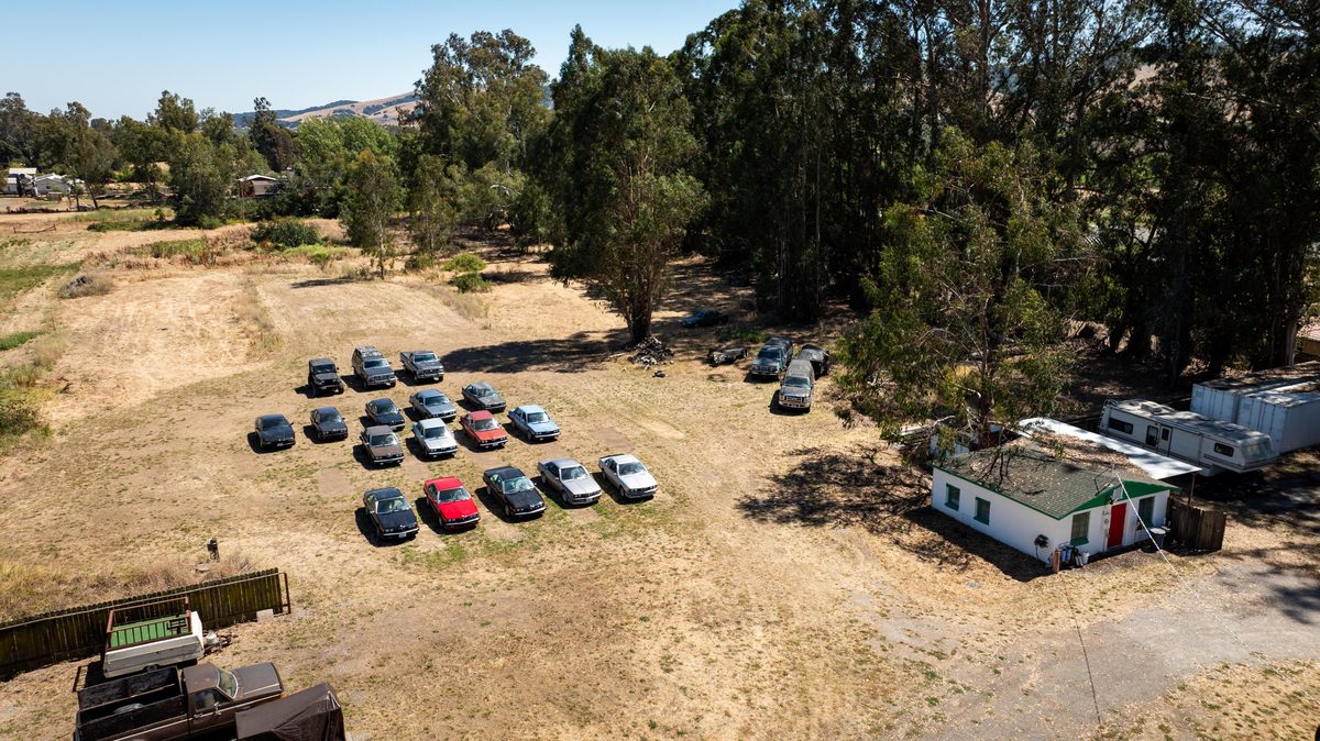 Aerial view — development potential (open land)