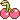 A pixel of a cherry