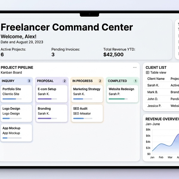 Freelancer Command Center